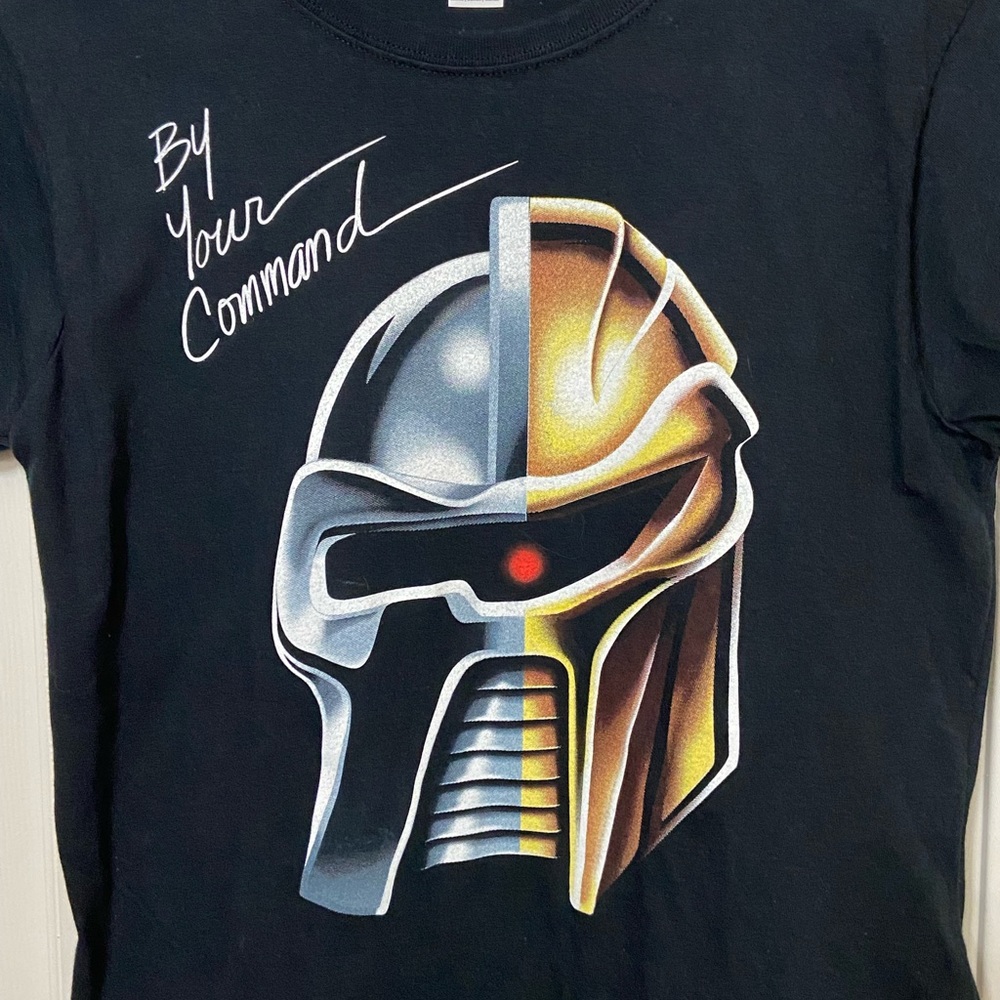 Vintage Daft Punk By Your Command Black Women’s L T-Shirt Minty View 2